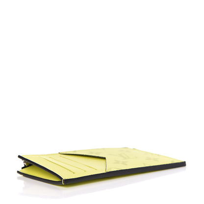 Louis Vuitton Monogram Taiga Coin Card Holder Yellow 4 of 7