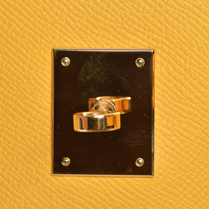 Hermes Epsom Birkin 35 Jaune D'Or 17 of 29