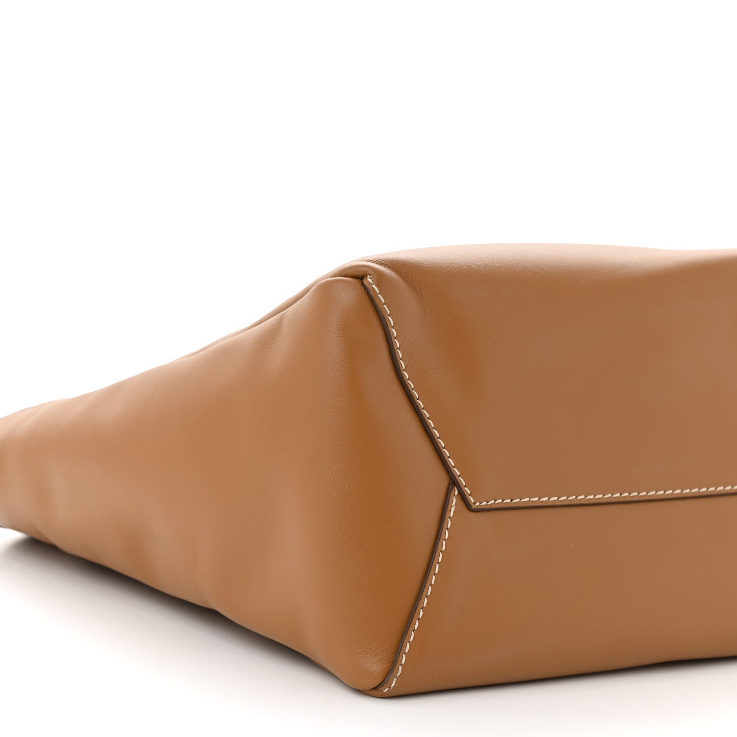 Soft Calf Softy Small Ivy Tote Bag Caramel