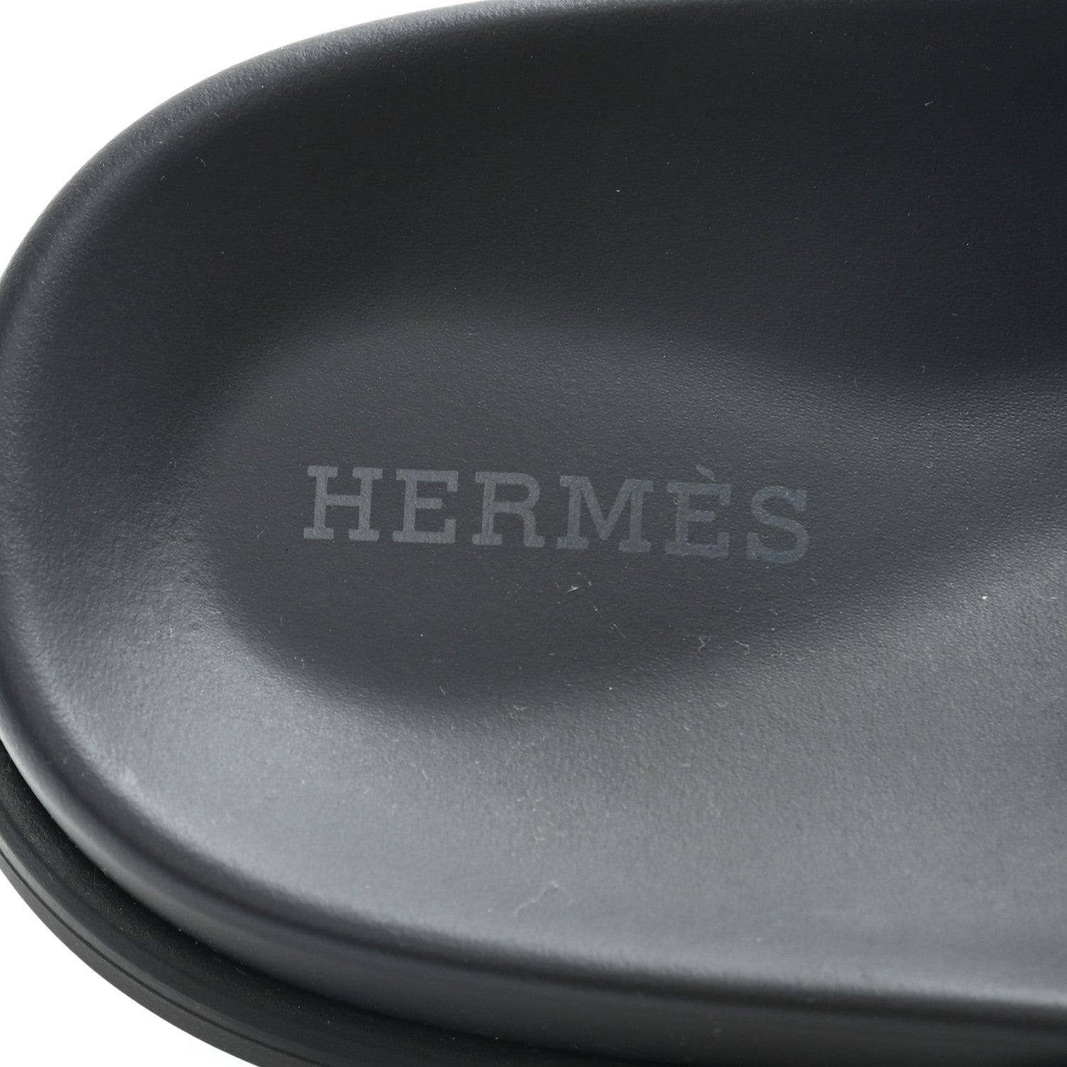 Hermes Calfskin Womens Chypre Sandals 39 Black 6 of 11