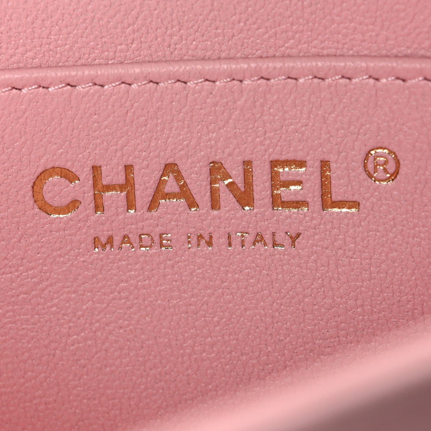 Chanel Lambskin Quilted Mini Rectangular Flap Pink 6 of 10
