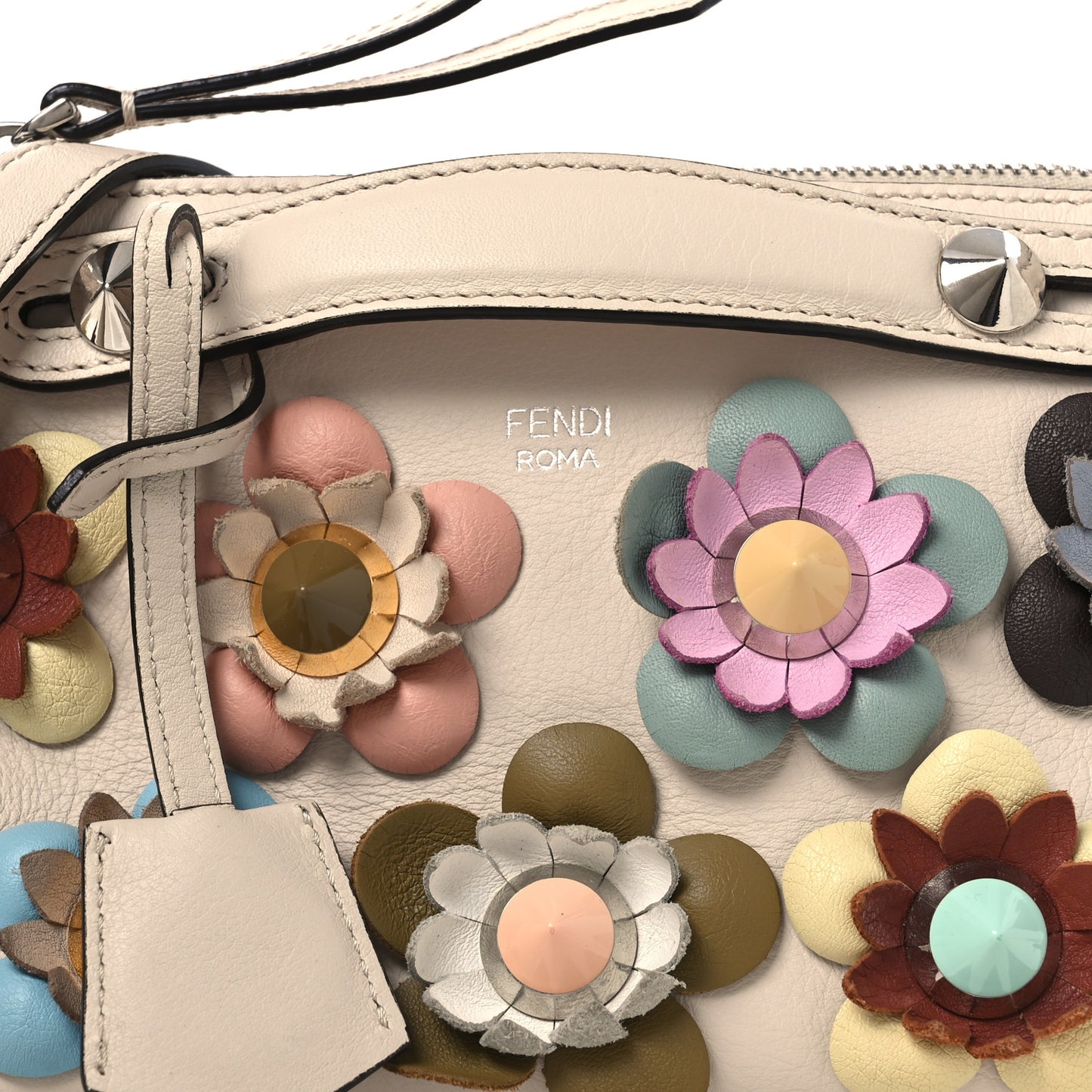 Vitello Dolce Flowerland Studded Mini By The Way Boston Bag Camelia Multicolor
