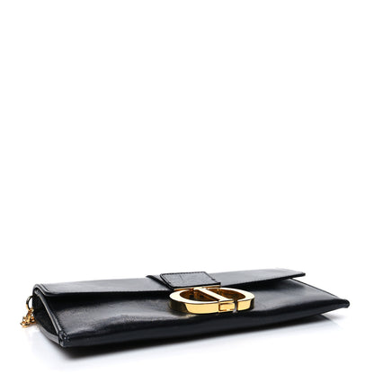 Christian Dior Calfskin 30 Montaigne Chain Pouch Black 4 of 11
