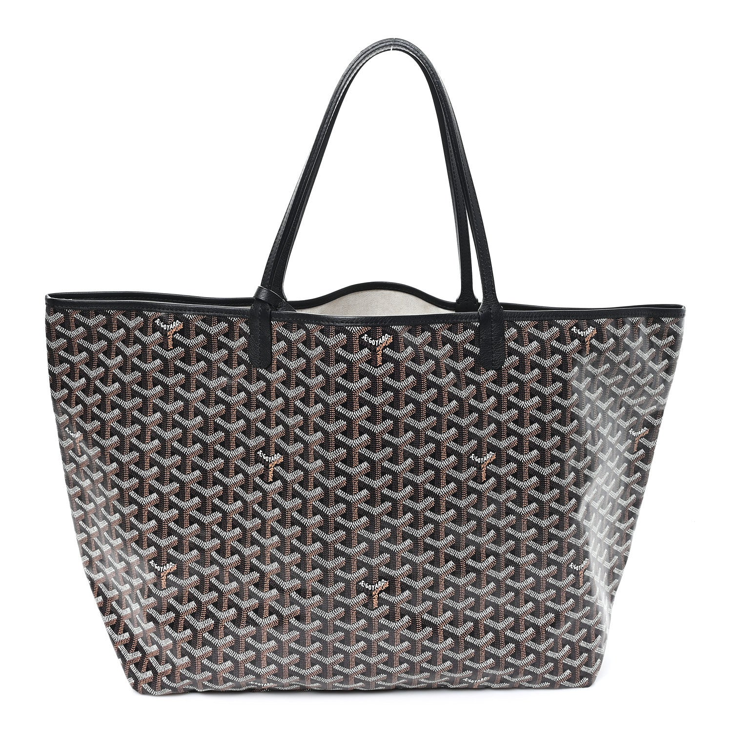 Goyard Goyardine Saint Louis GM Black 1 of 12