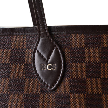 Louis Vuitton Damier Ebene Neverfull MM 4 of 9
