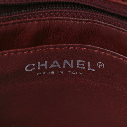 Chanel Patent Jumbo Single Flap Bordeaux 6 of 8