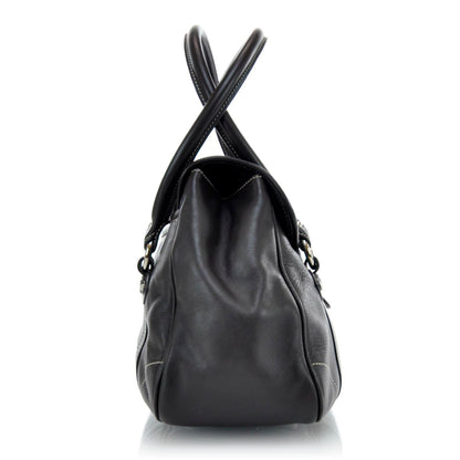 Christian Dior Leather Saint Germain Flap Bag Brown 7 of 10