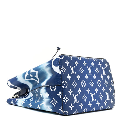 Louis Vuitton Monogram Escale Neonoe MM Blue 4 of 14