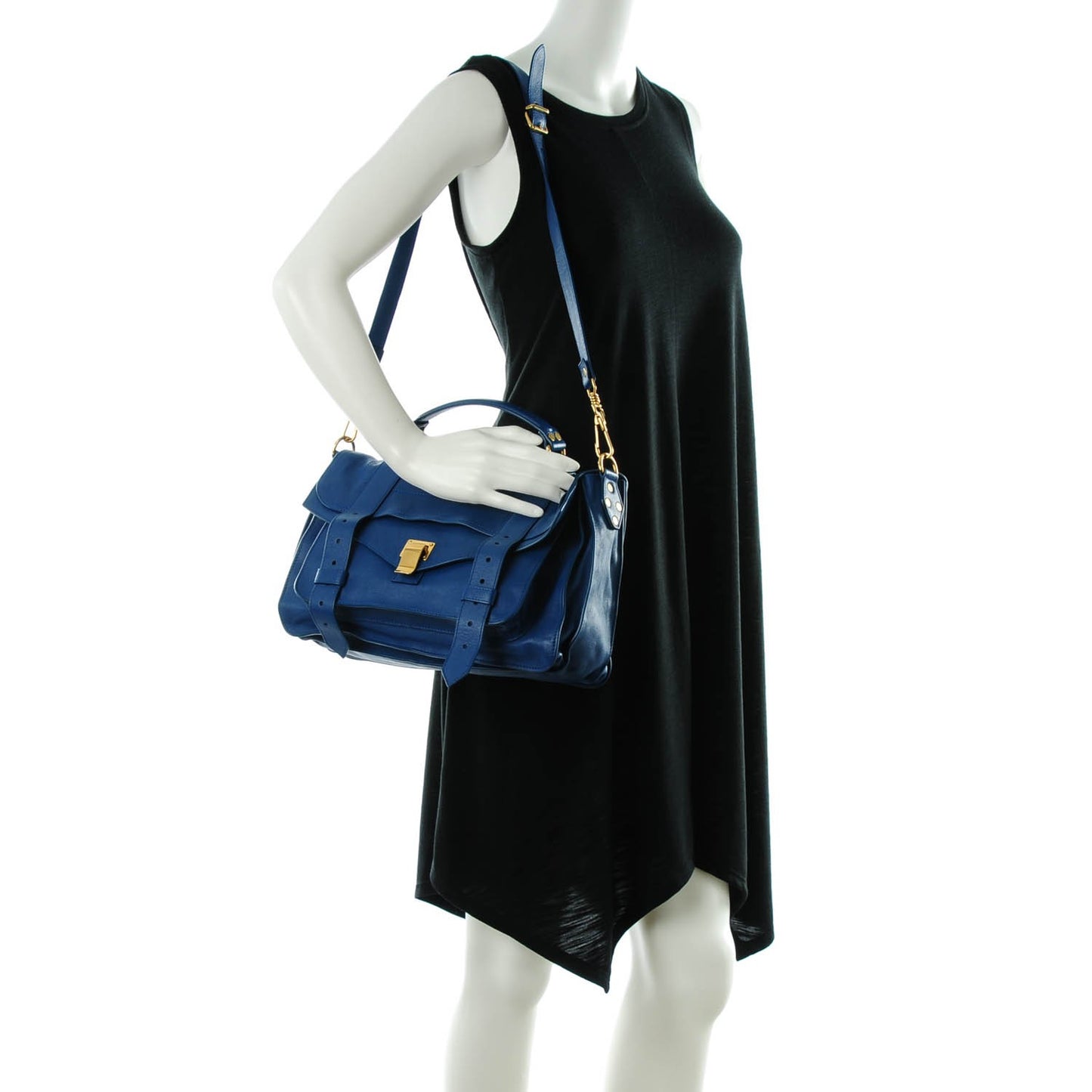Lambskin Medium PS1 Satchel Peacock