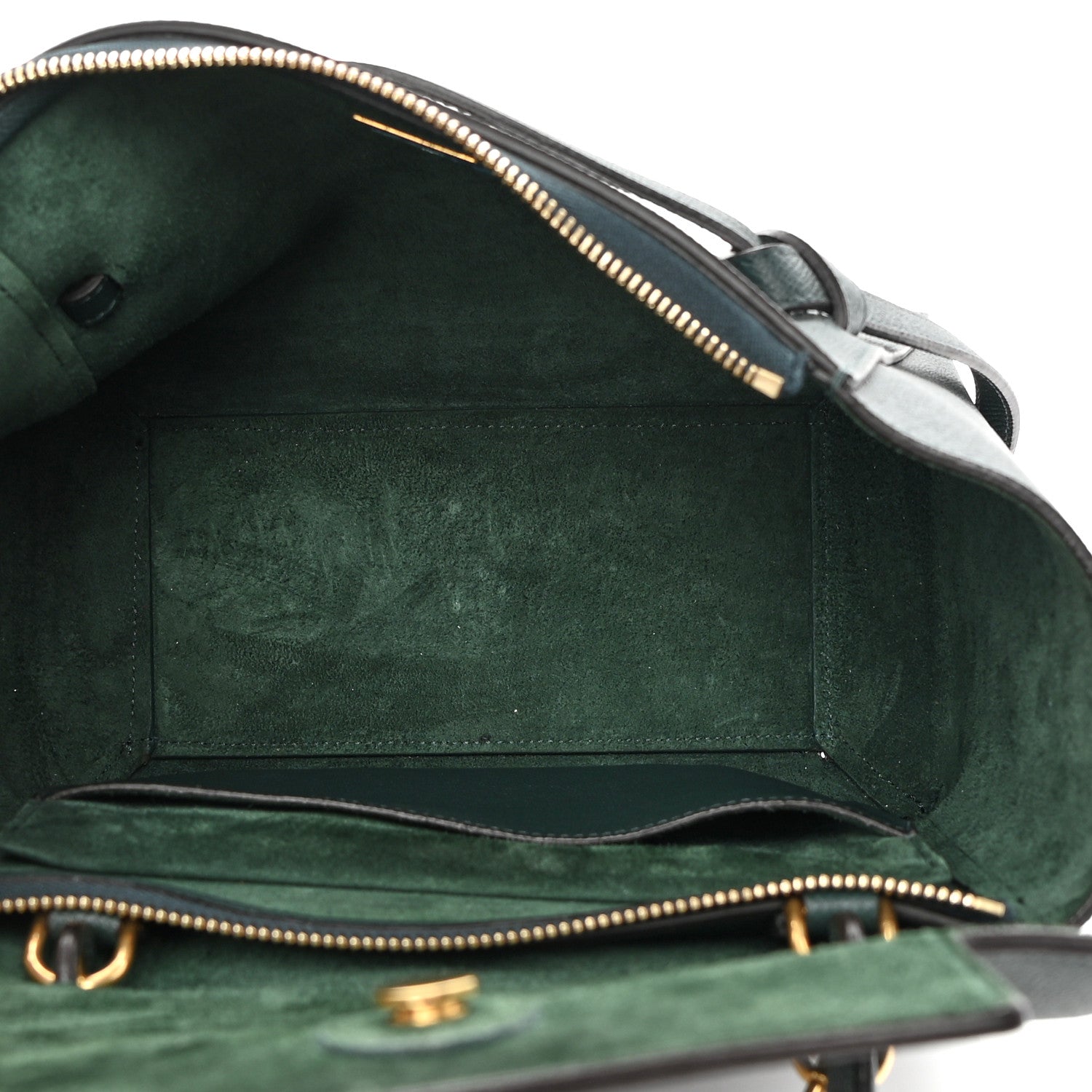 Celine Grained Calfskin Micro Belt Bag Amazone 4 of 12