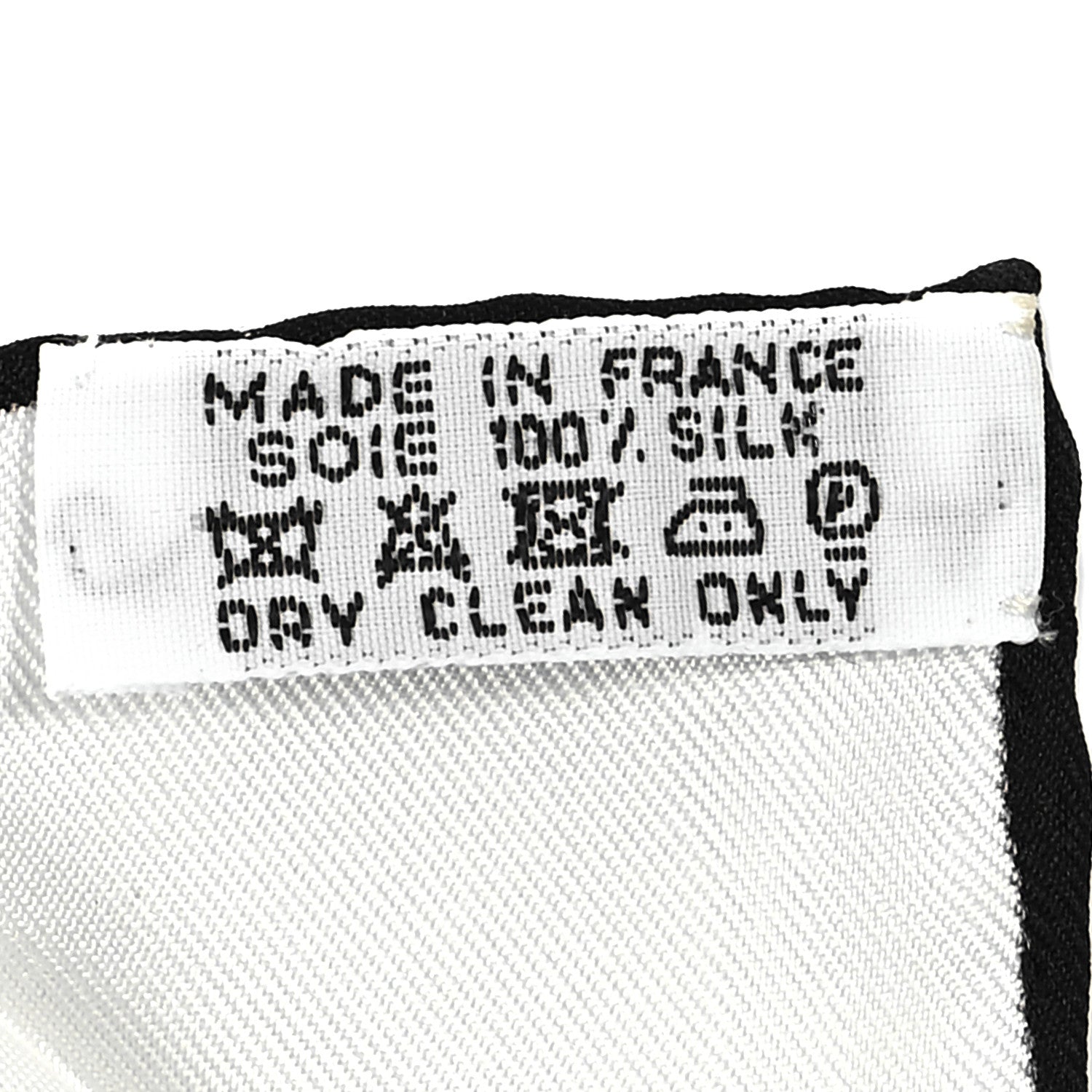 Hermes Silk Paddock Scarf 90 White Black 3 of 6