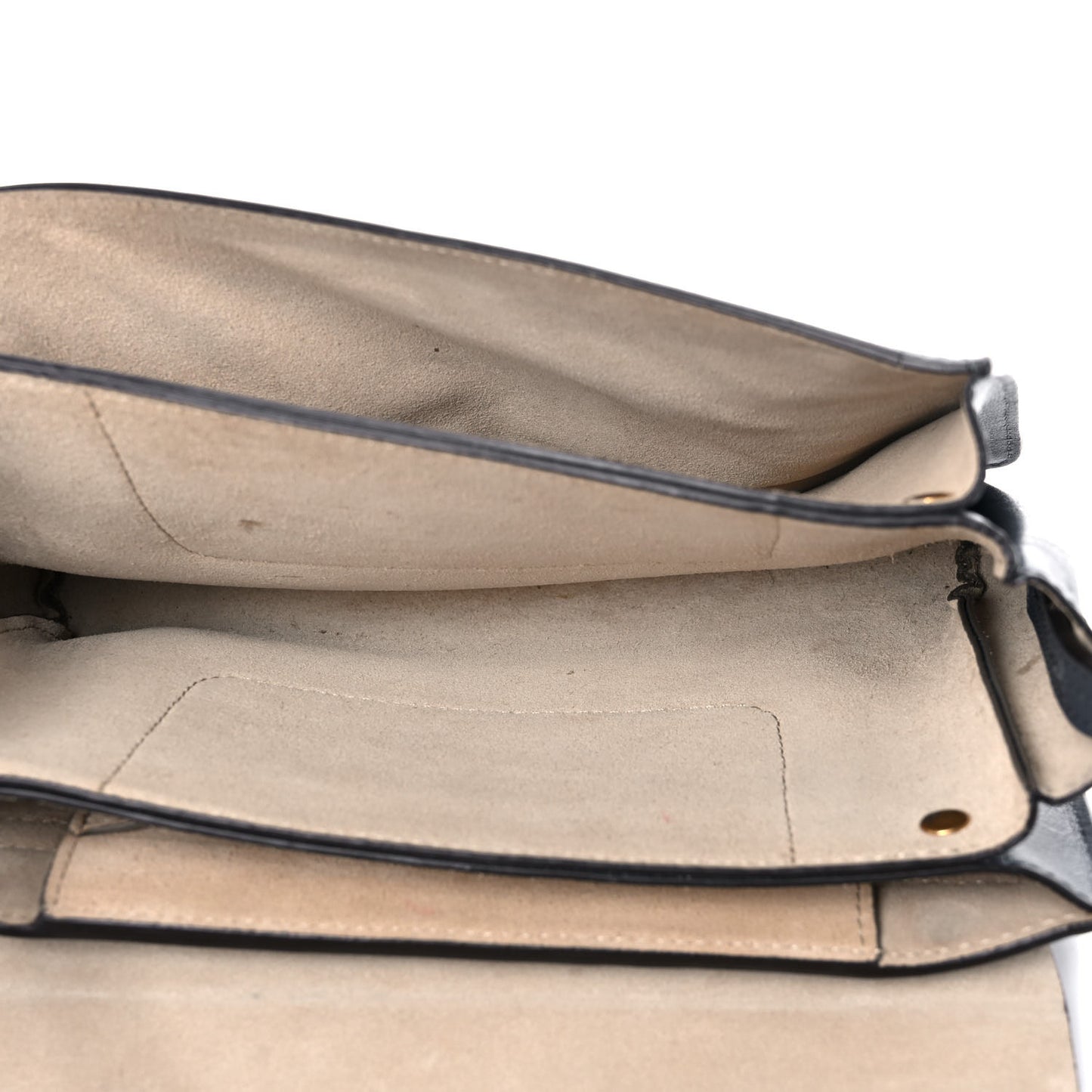 Goatskin Small Faye Shoulder Bag Denim Blue