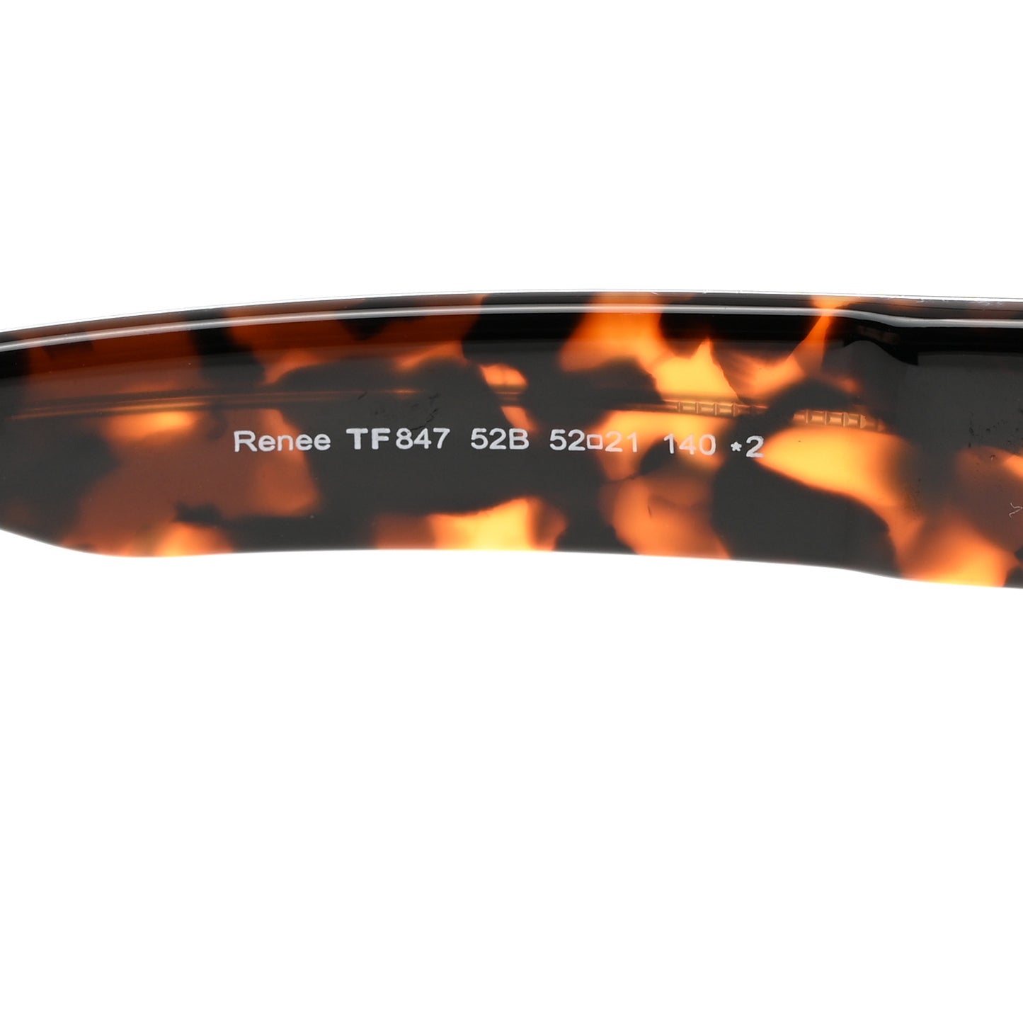 Acetate Renee Sunglasses TF847 Tortoise