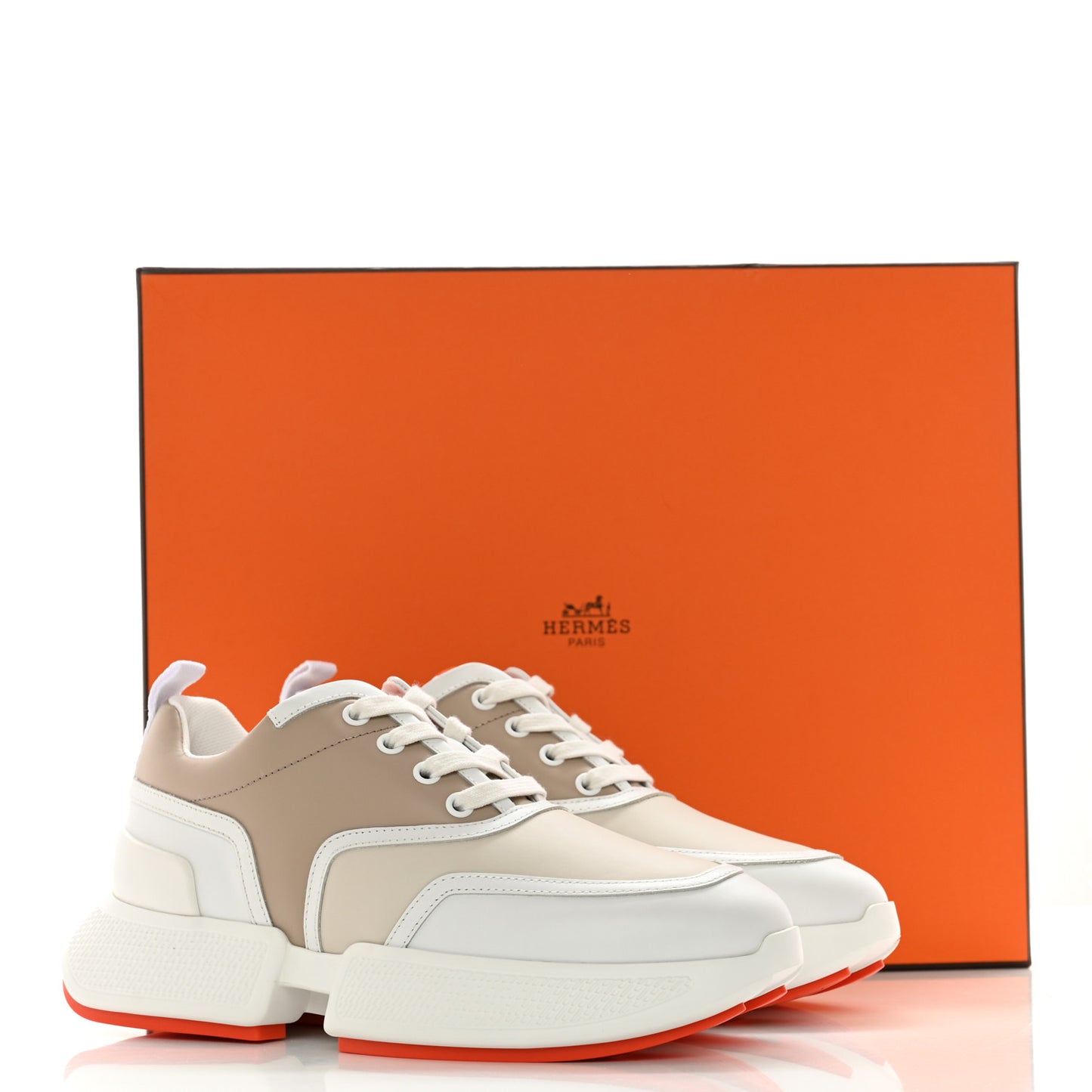 Calfskin Womens Giga Sneakers 37 Multicolor White Gomma