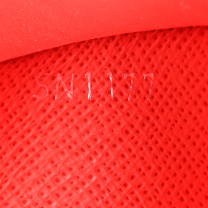 Louis Vuitton X SUPREME Epi Chain Wallet Red 7 of 8
