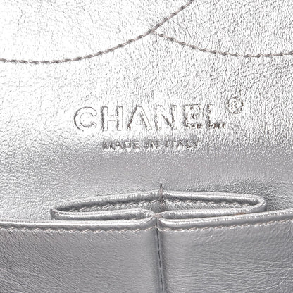 Chanel Metallic Lambskin Quilted 2.55 Reissue 227 Flap Silver 7 of 9
