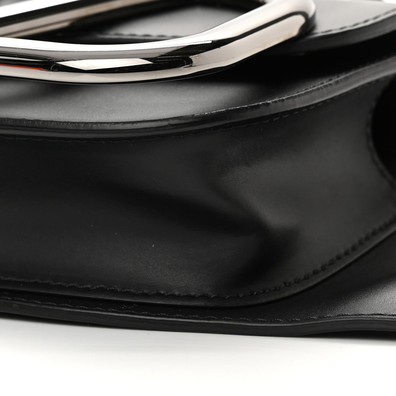 Valentino Garavani Calfskin Supervee Belt Bag Black 9 of 13