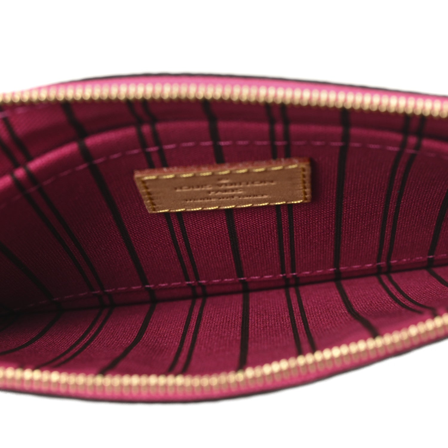 Louis Vuitton Monogram Neverfull MM GM Pochette Pivoine 5 of 6