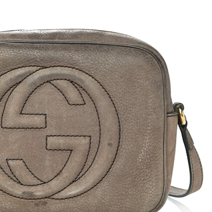 Gucci Vitello Range Small Soho Disco Bag Grey Field 22 of 37