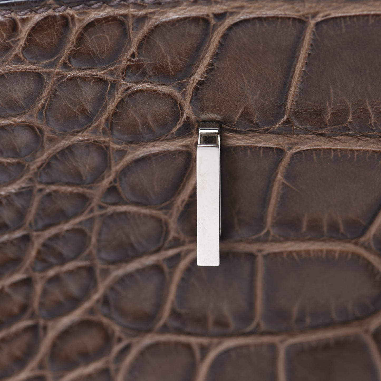 Matte Alligator Birkin 40 Chocolate