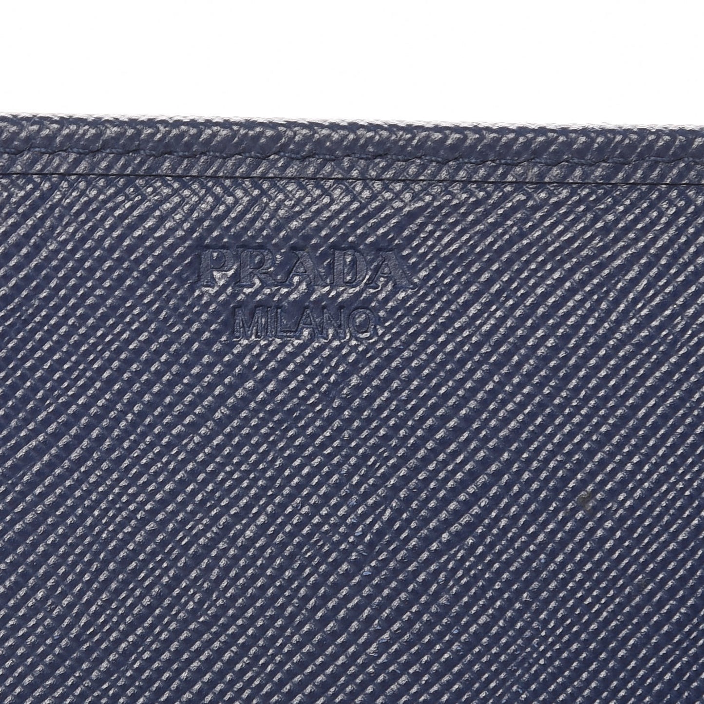 Saffiano Metal Continental Flap Wallet Bleuette