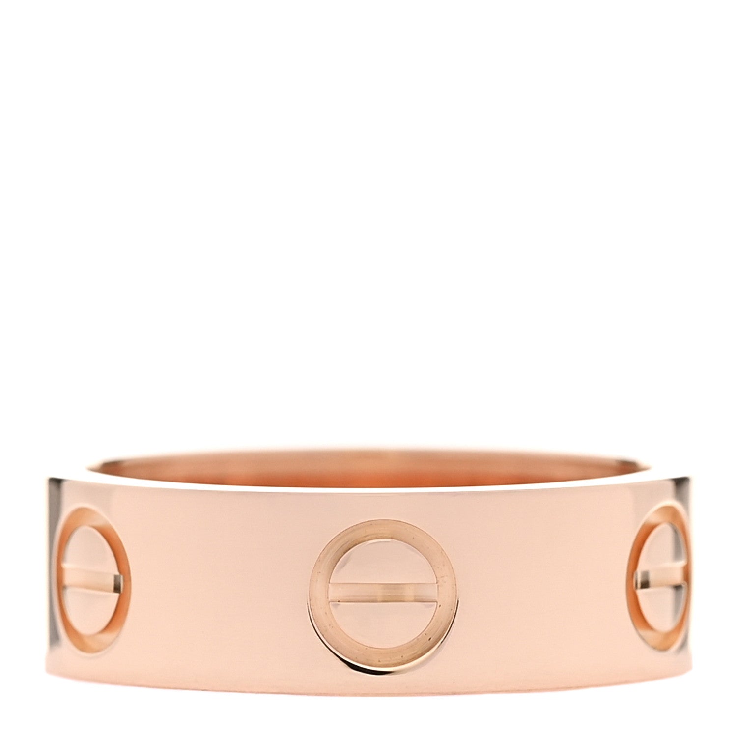 Cartier 18K Pink Gold 5.5mm LOVE Ring 49 5 3 of 4
