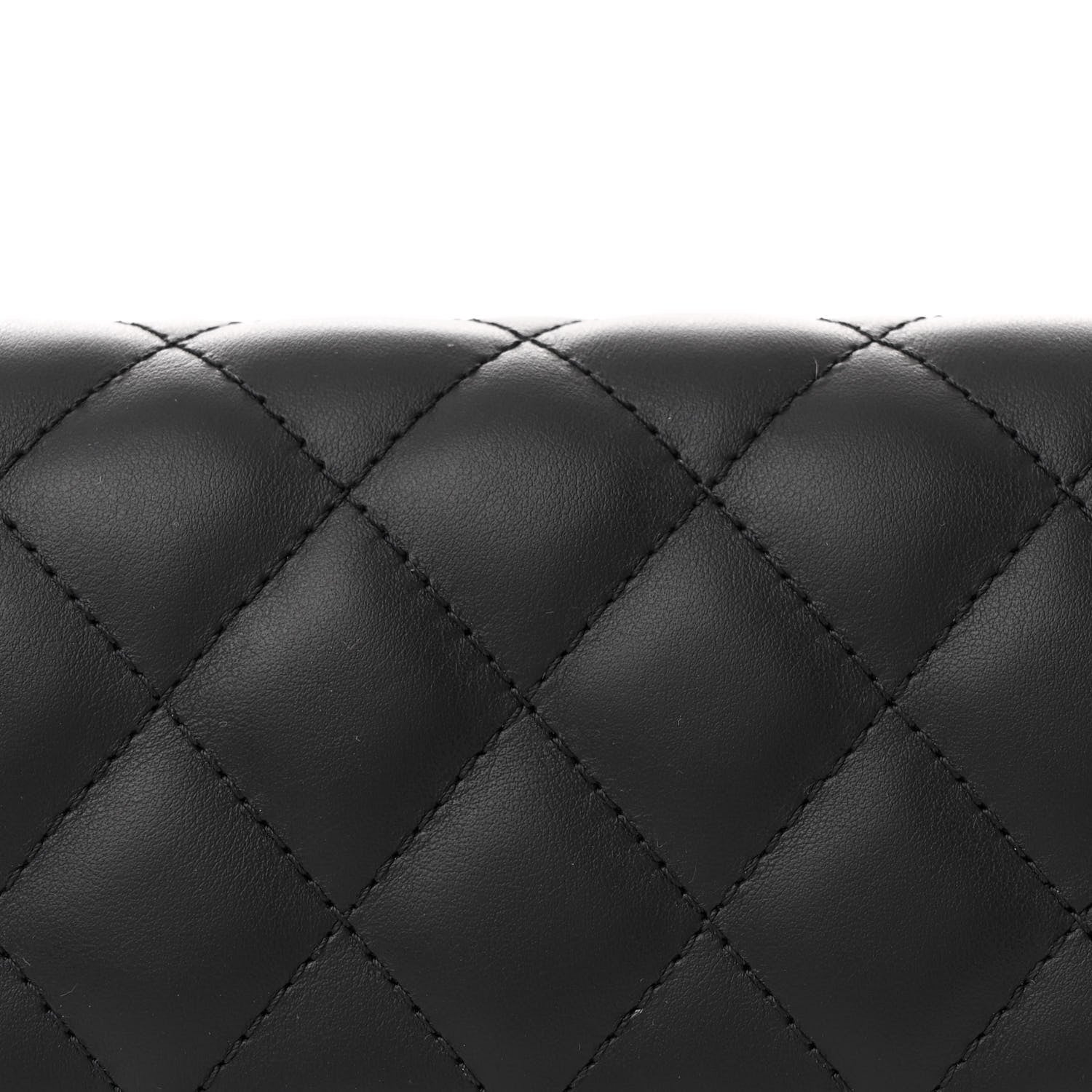 Chanel Calfskin Quilted CC Uniform Flap Belt Bag Black 8 of 11