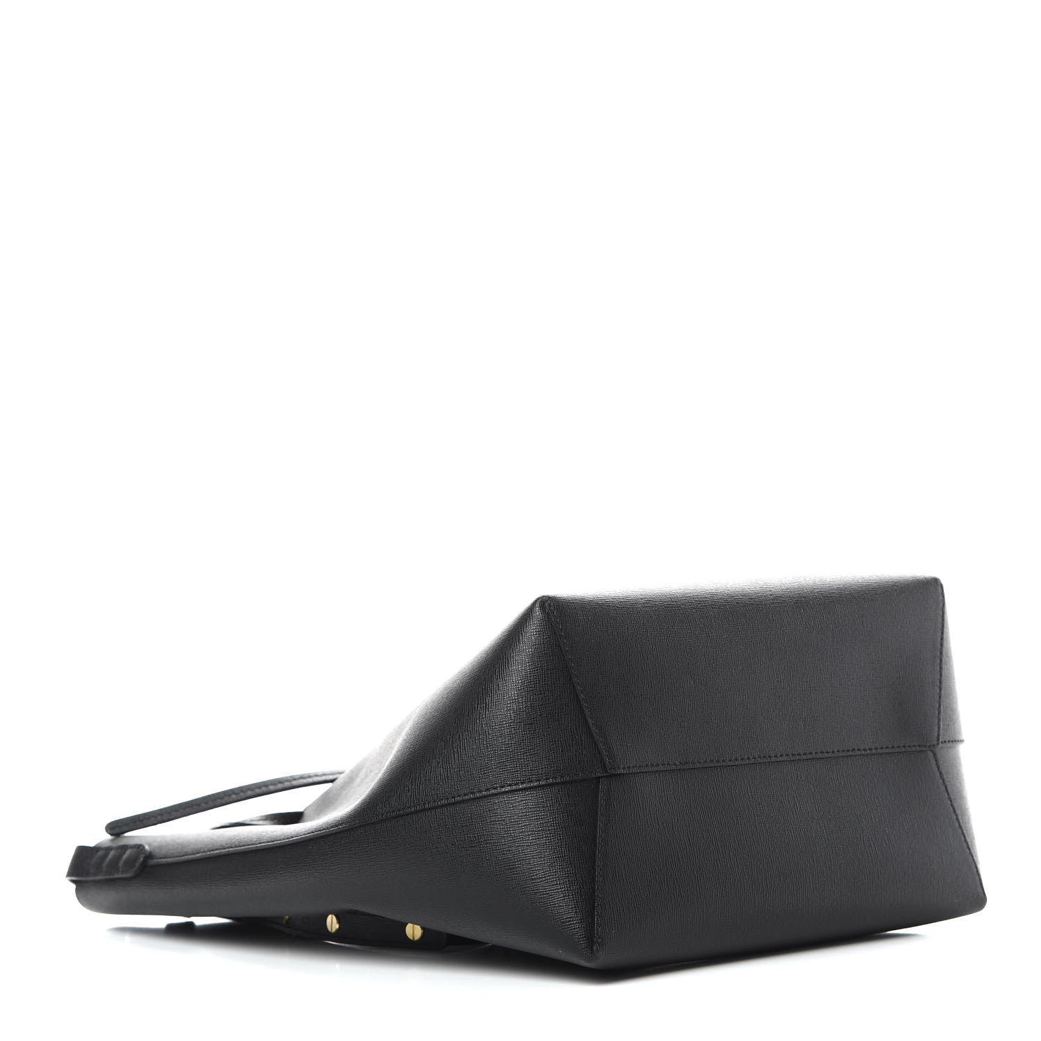 Mansur Gavriel Saffiano Bucket Bag Black Flamma 4 of 12