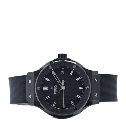 Hublot Titanium Ceramic Rubber 38mm Classic Fusion Quartz Watch Black 561.CM.1770.RX 2 of 4