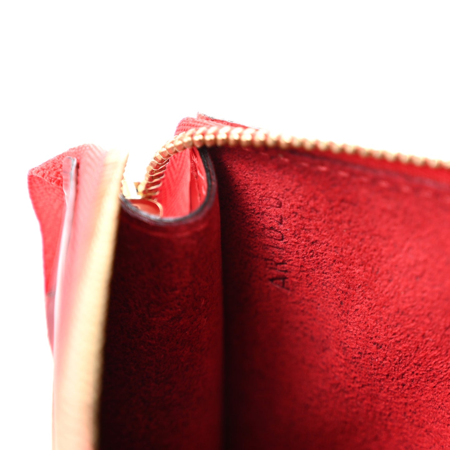 Epi Pochette Accessories 24 Castillan Red
