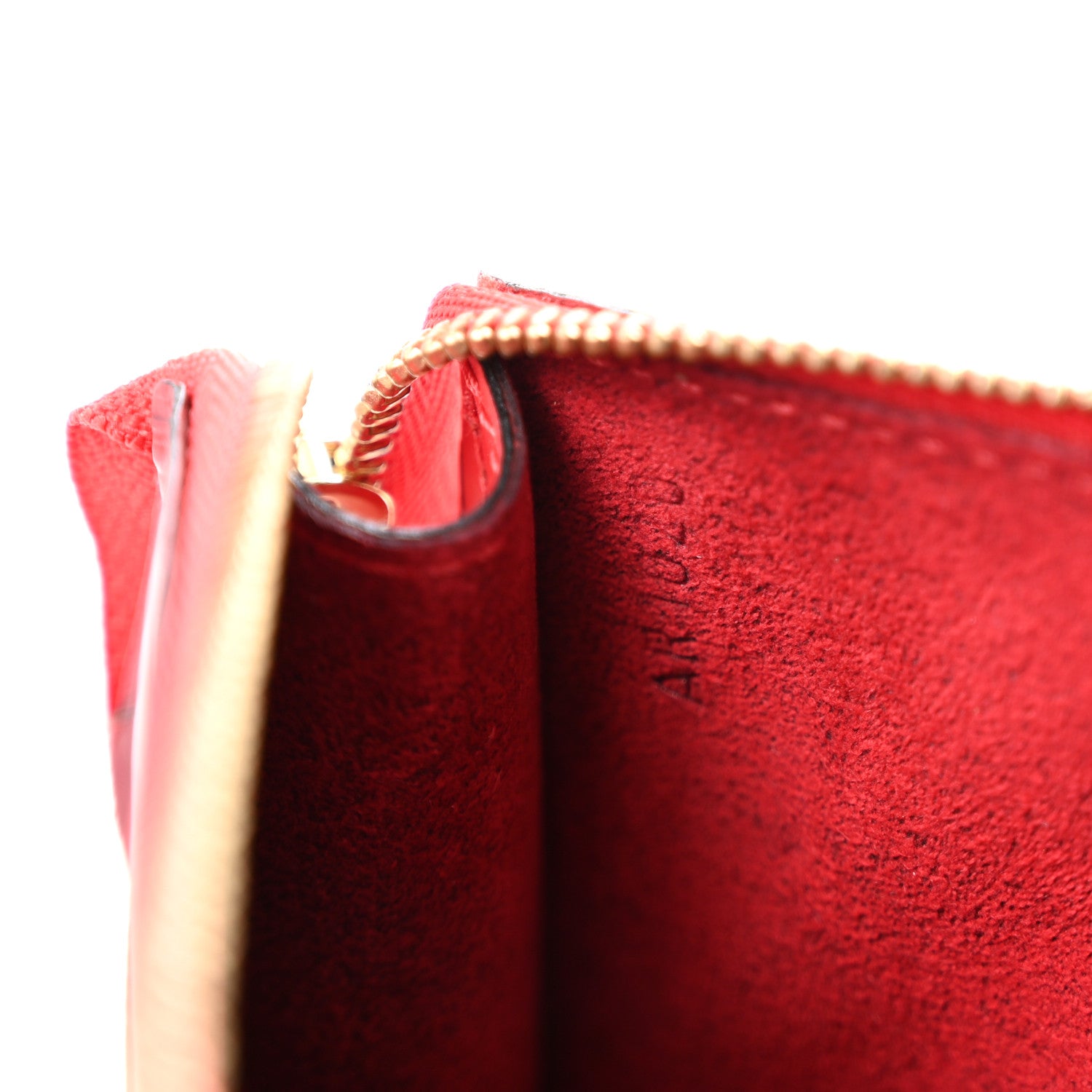 Louis Vuitton Epi Pochette Accessories 24 Castillan Red 7 of 12