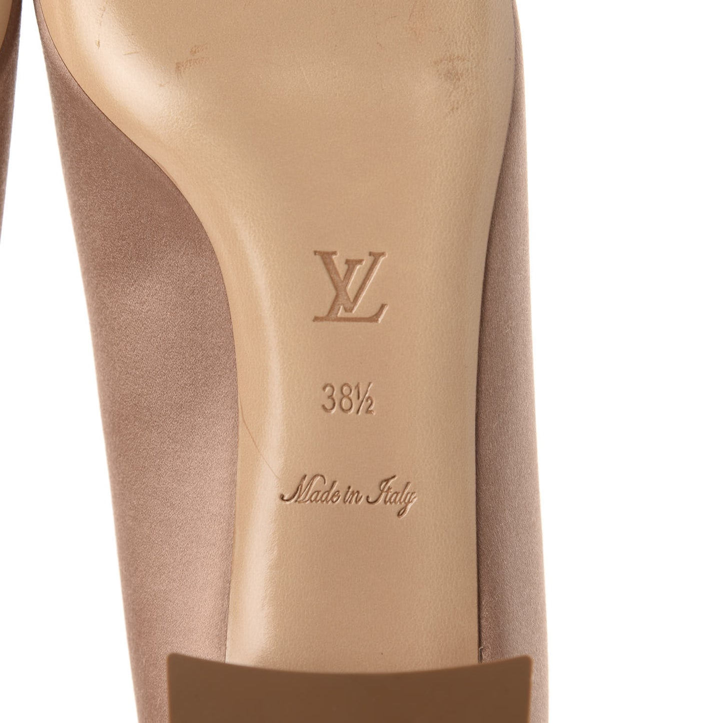 Satin Madeleine Pumps 38.5 Blush