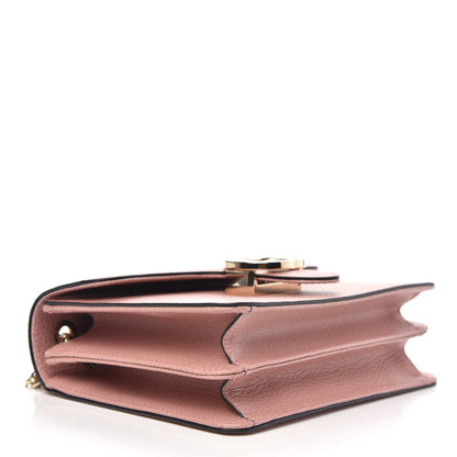Gucci Dollar Calfskin Small Interlocking G Shoulder Bag Soft Pink 4 of 11