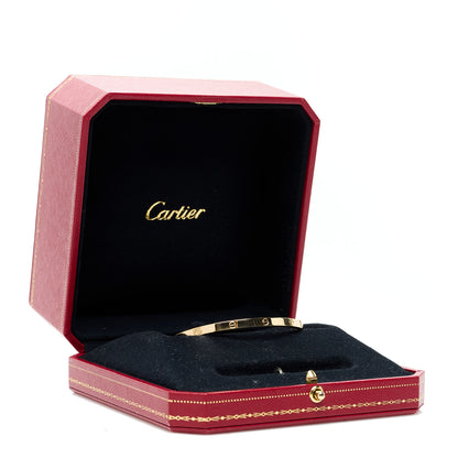 Cartier 18K Yellow Gold Small LOVE Bracelet 17 8 of 8