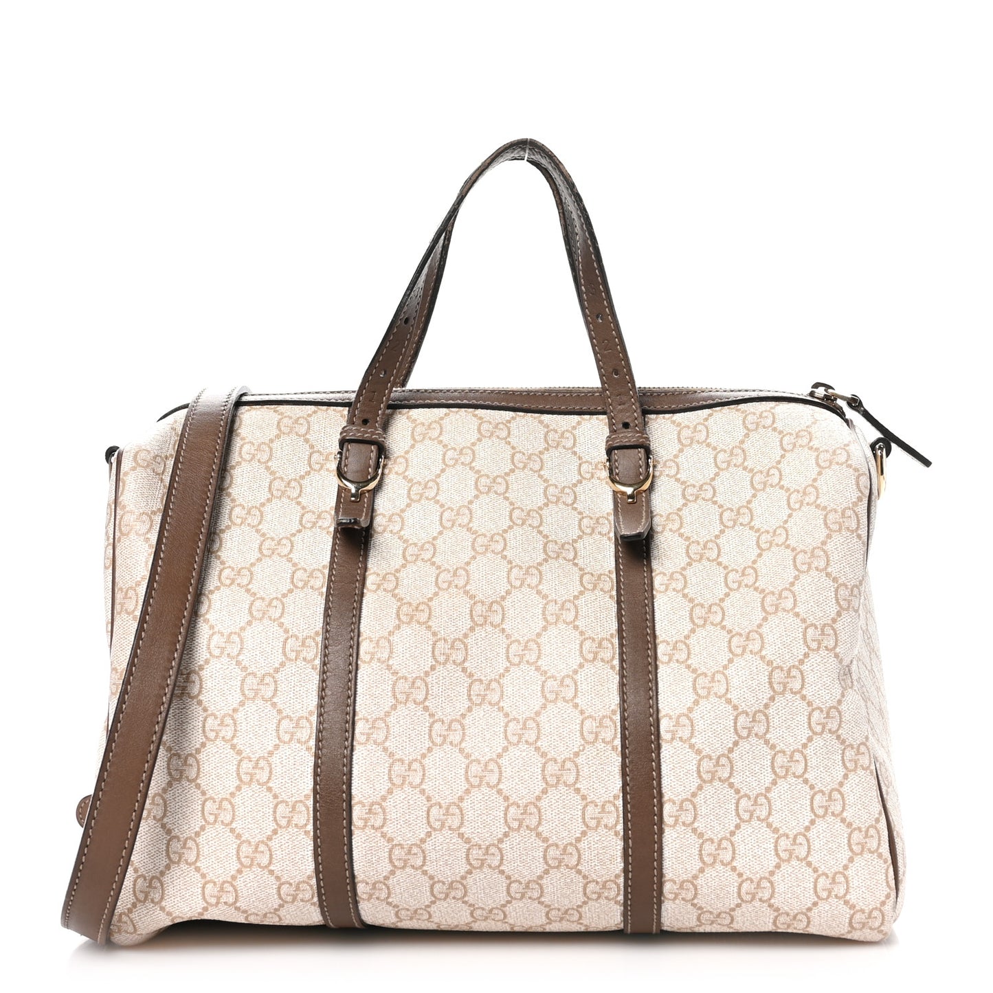 GG Plus Monogram Medium Joy Boston Tan