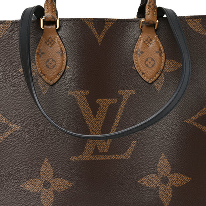 Louis Vuitton Reverse Monogram Giant Onthego MM 7 of 10