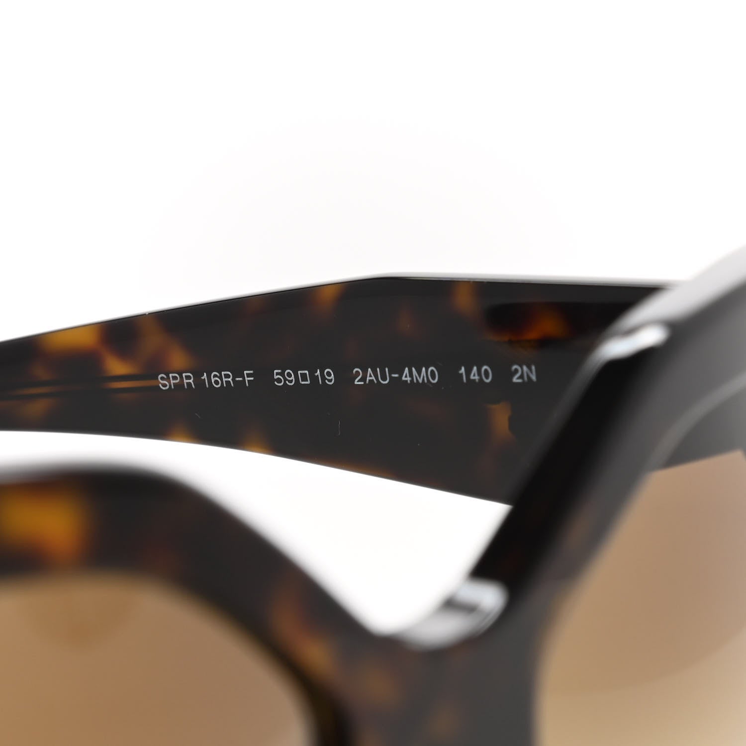 Prada Acetate Sunglasses SPR 16R Havana 5 of 7