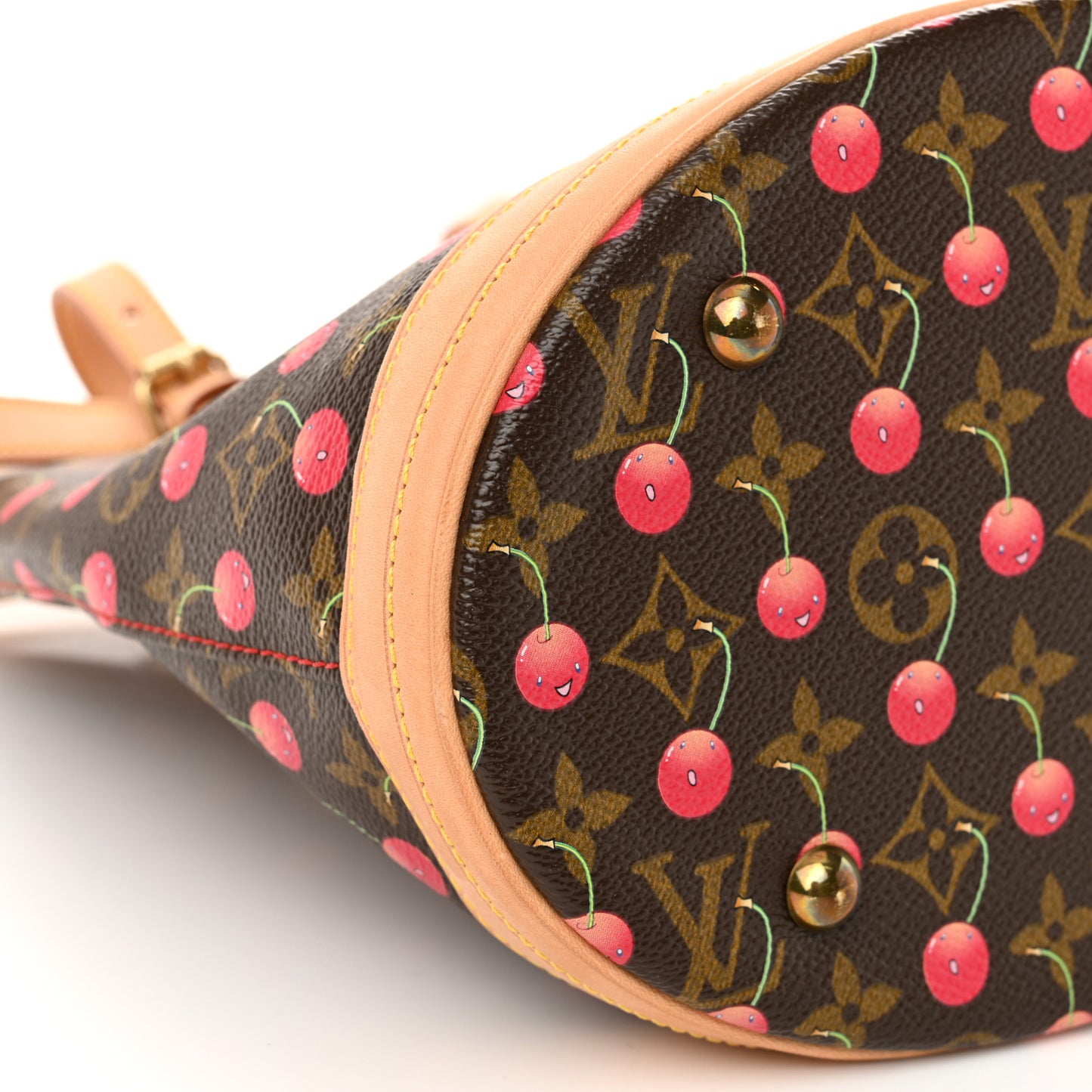 Monogram Cerises Bucket Bag