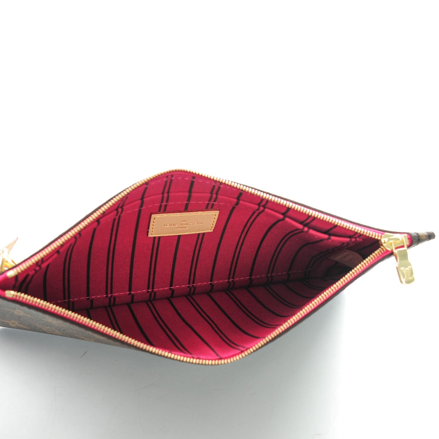 Louis Vuitton Monogram Neverfull MM GM Pochette Pivoine 5 of 8