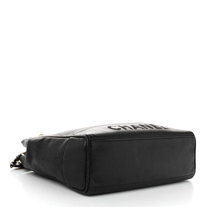 Chanel Caviar CC Shoulder Bag Black 4 of 10