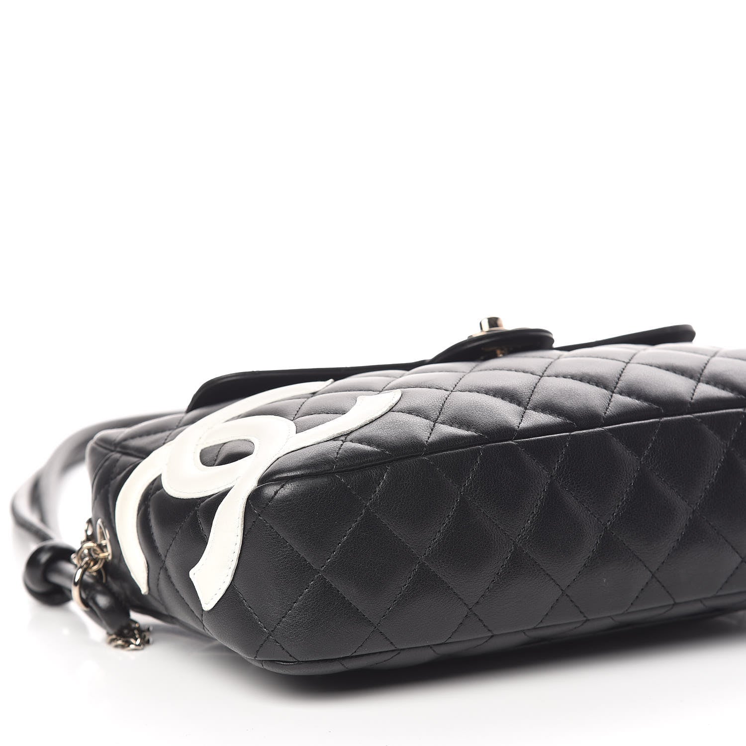 Chanel Calfskin Quilted Cambon Camera Bag Black 7 of 10