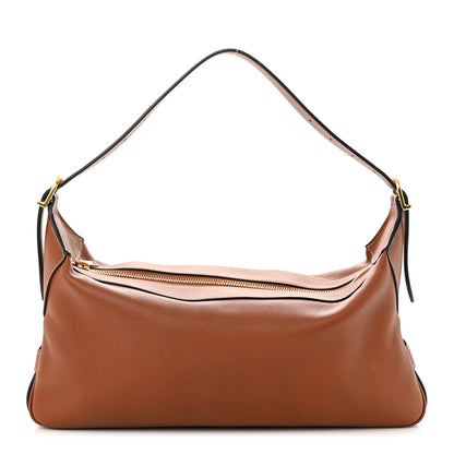 Celine Supple Calfskin Medium Romy Shoulder Bag Tan 1 of 12