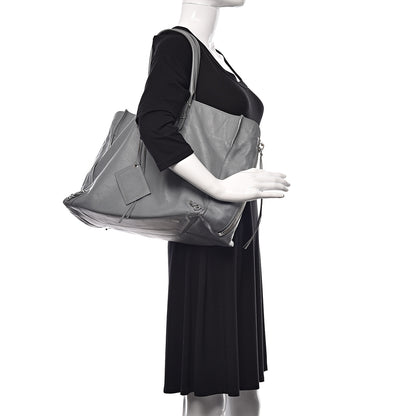 Balenciaga Veau Papier A4 Zip Around Tote Grey 2 of 21