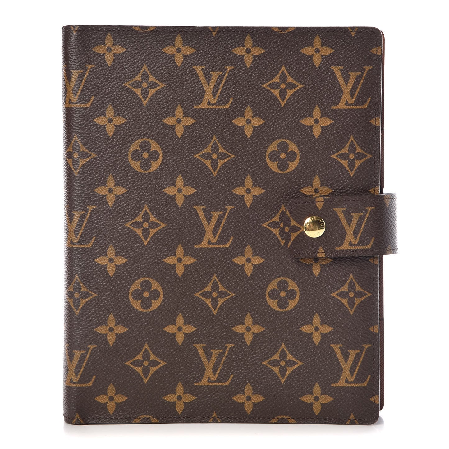 Monogram Large Ring Agenda Cover