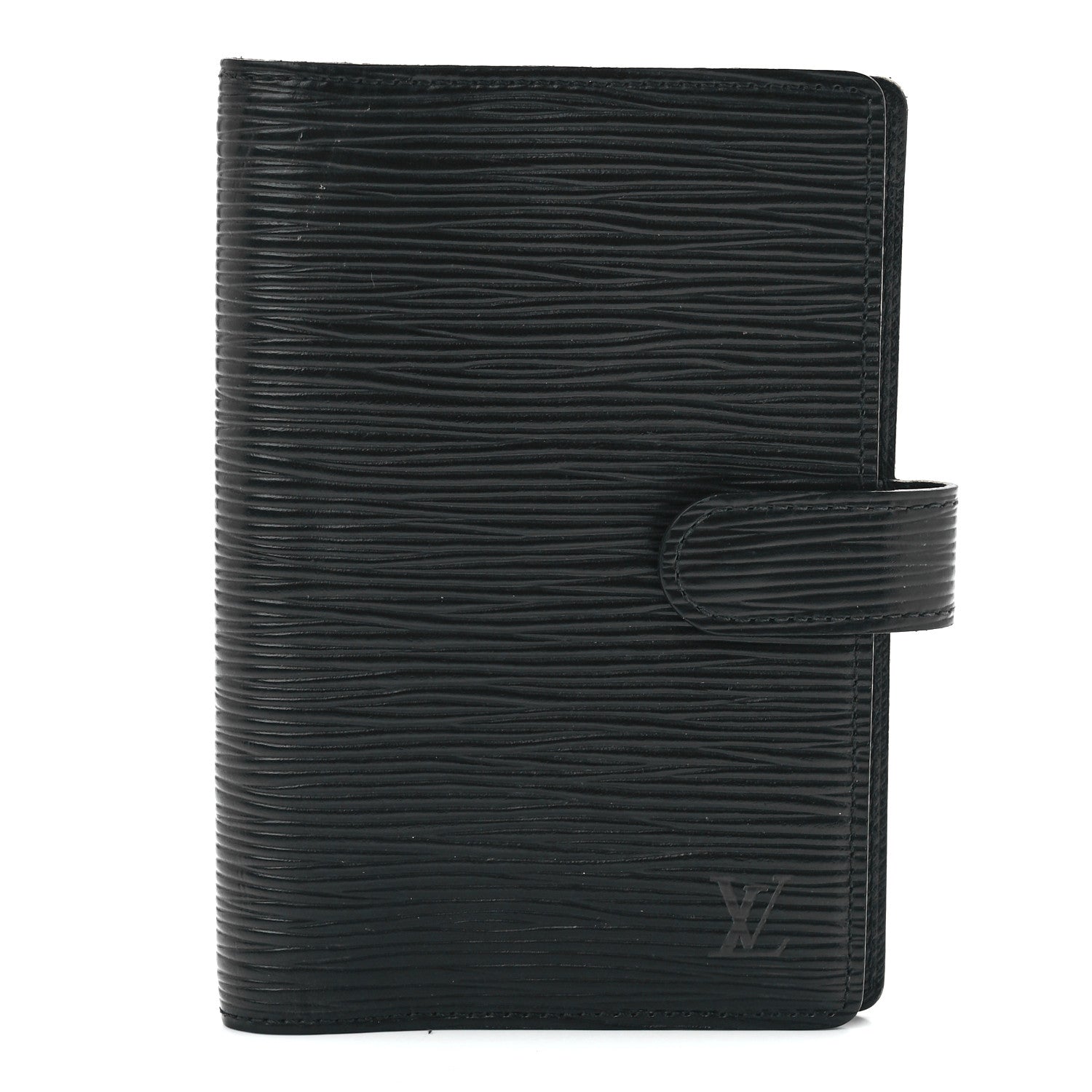 Louis Vuitton Epi Small Ring Agenda Cover Black 1 of 12