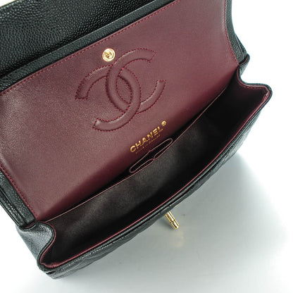 Chanel Caviar Quilted Medium Double Flap Black 4 of 8