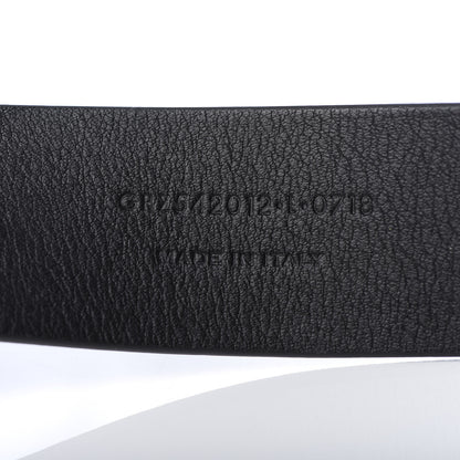 Saint Laurent Calfskin ID Cuff Bracelet L Black 5 of 5