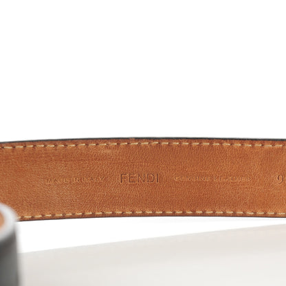 Fendi Vitello Elite FF Buckle Belt 90 36 Black 5 of 7