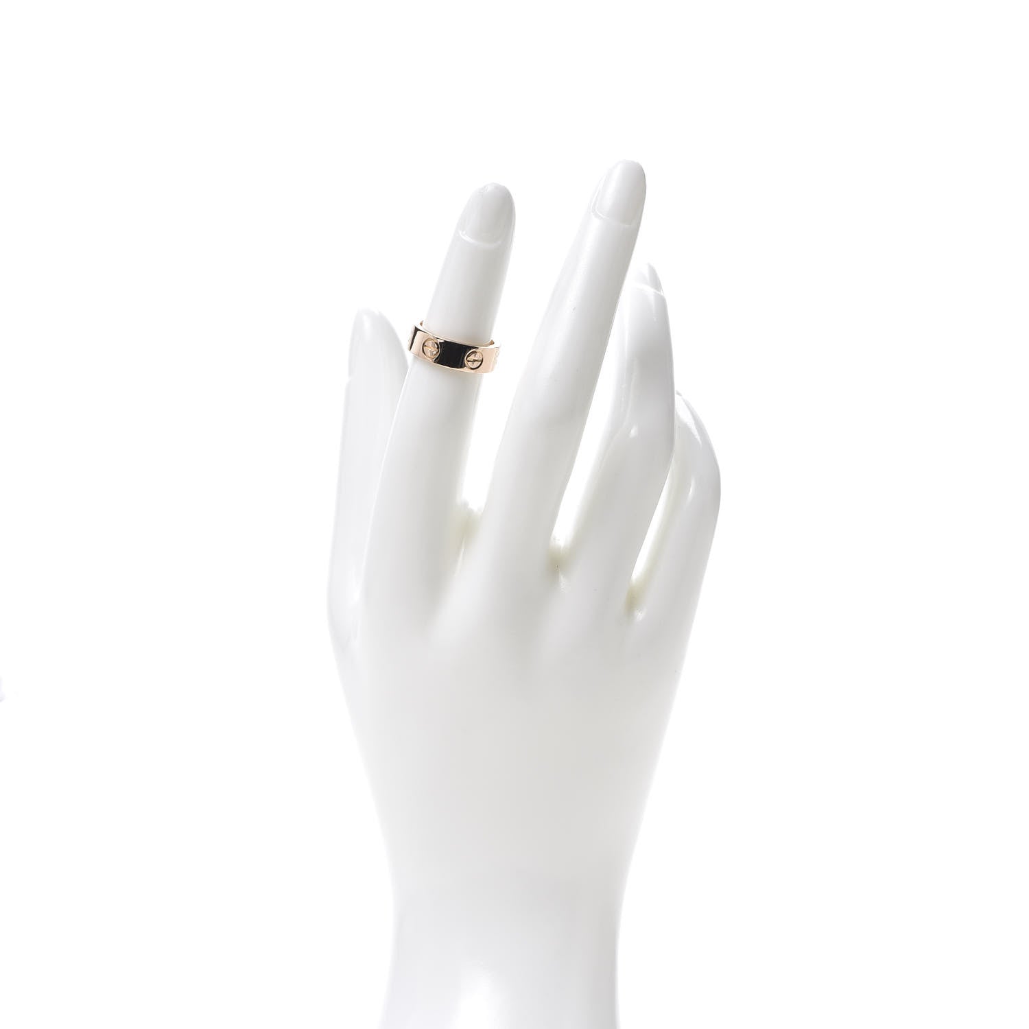 Cartier 18K Pink Gold 5.5mm LOVE Ring 47 4 2 of 4