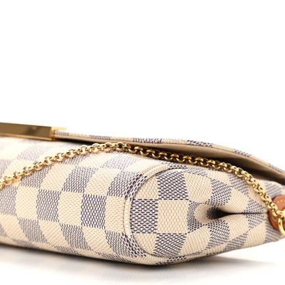 Louis Vuitton Damier Azur Favorite MM 9 of 9